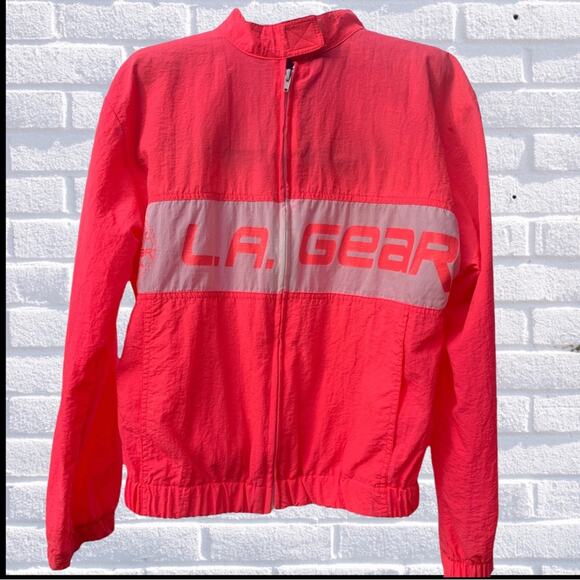 Vintage LA Gear Wind Breaker Full Zip Jacket Size: Medium RARE - Picture 1 of 15